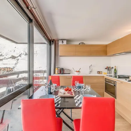 Palafour - 4 Personnes Pieds Des Pistes - Balcon Vue Grande Sassiere Mae-3629 アパート ティニュ