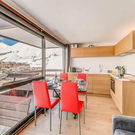 Palafour - 4 Personnes Pieds Des Pistes - Balcon Vue Grande Sassiere Mae-3629 * ティニュ